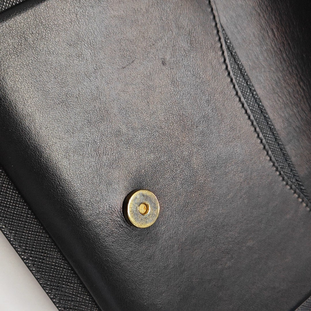 Calfskin Shoulder Bag Mini Black