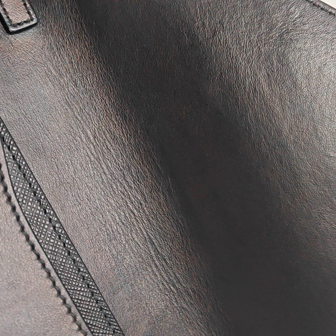 Calfskin Shoulder Bag Mini Black