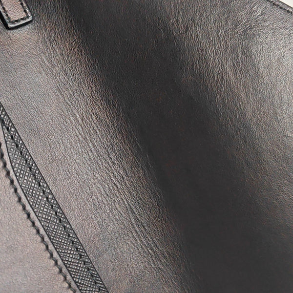Calfskin Shoulder Bag Mini Black