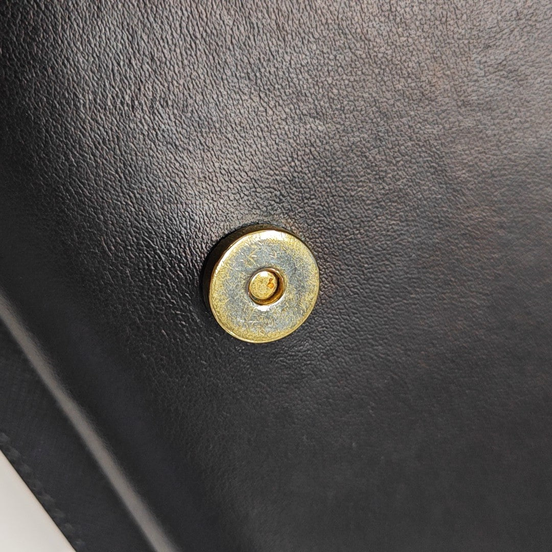Calfskin Shoulder Bag Mini Black
