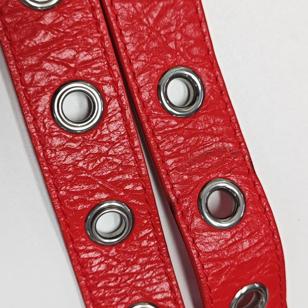 Le Cagole XS Lambskin Red