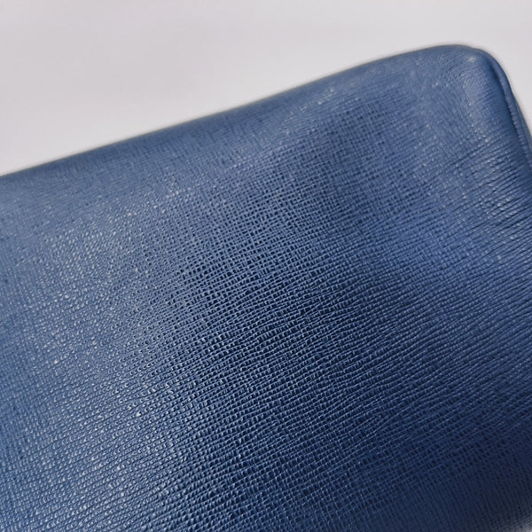 Calfskin Shoulder Bag Blue