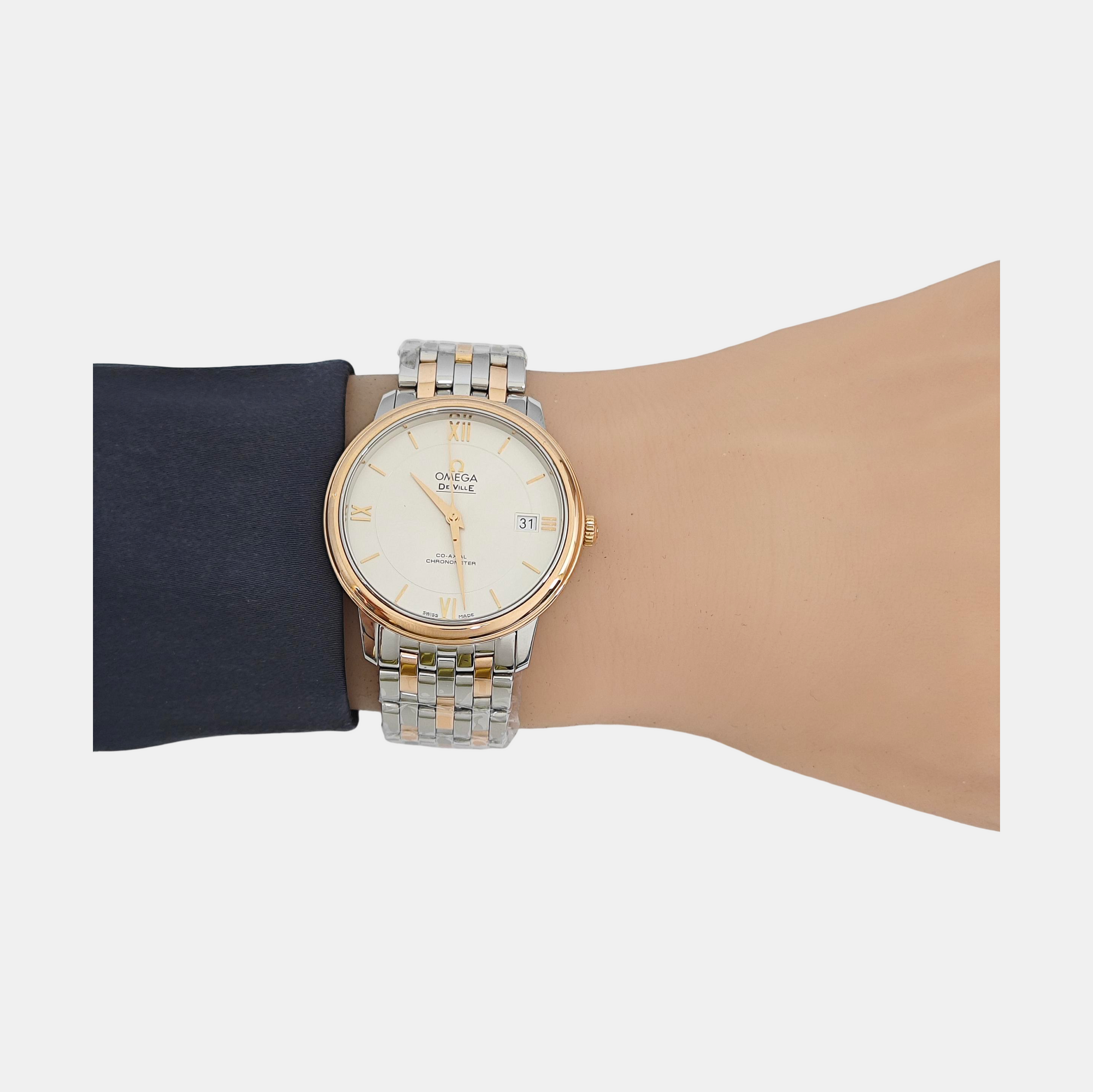 De Ville 36.8mm Silver Automatic Watch