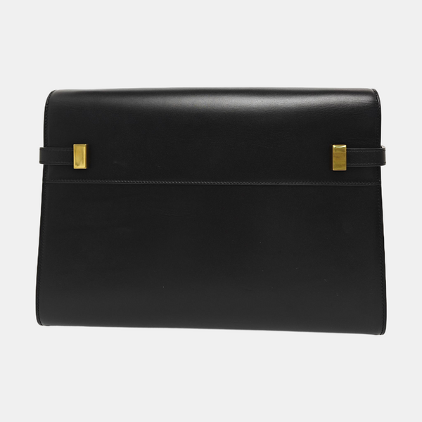 MANHATTAN Medium Calfskin Black