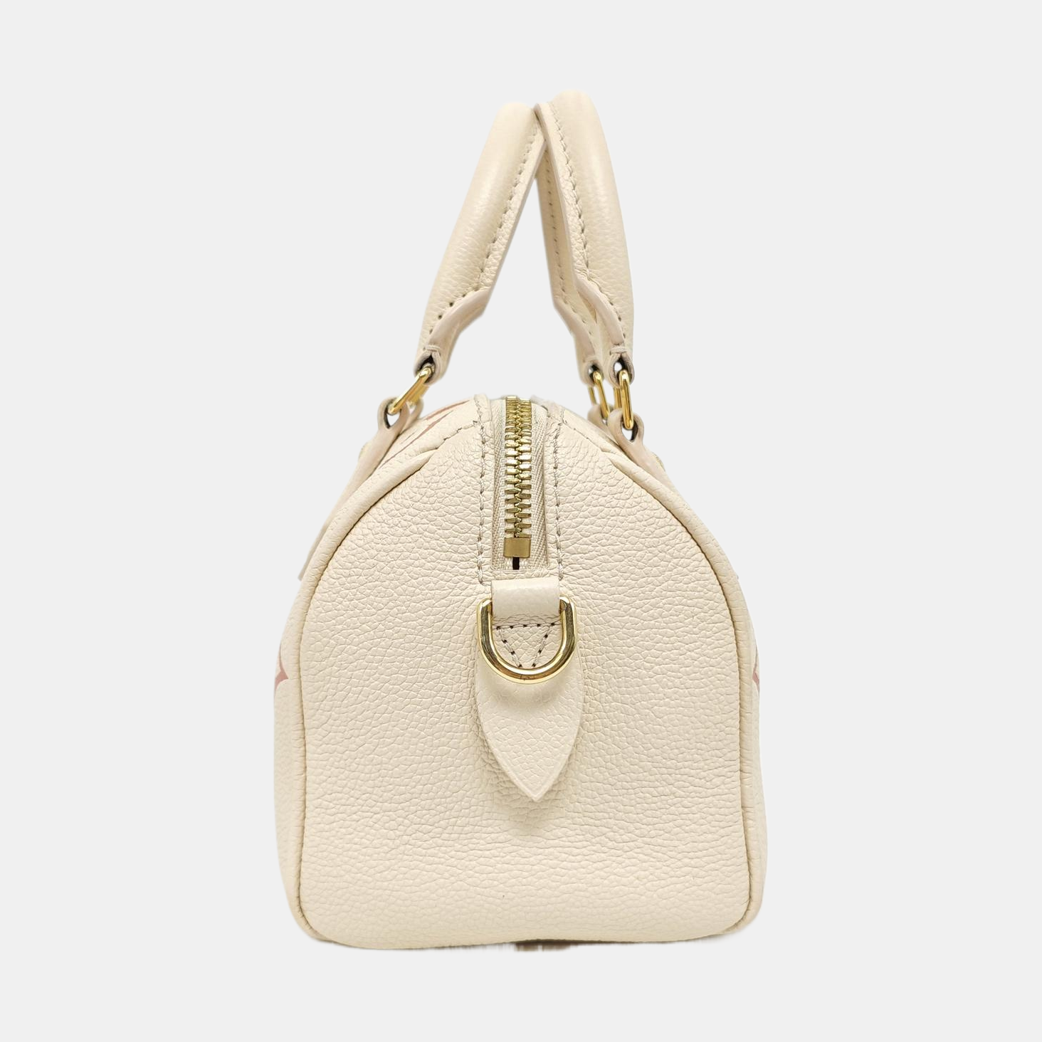 SPEEDY 20 Monogram Calfskin Beige