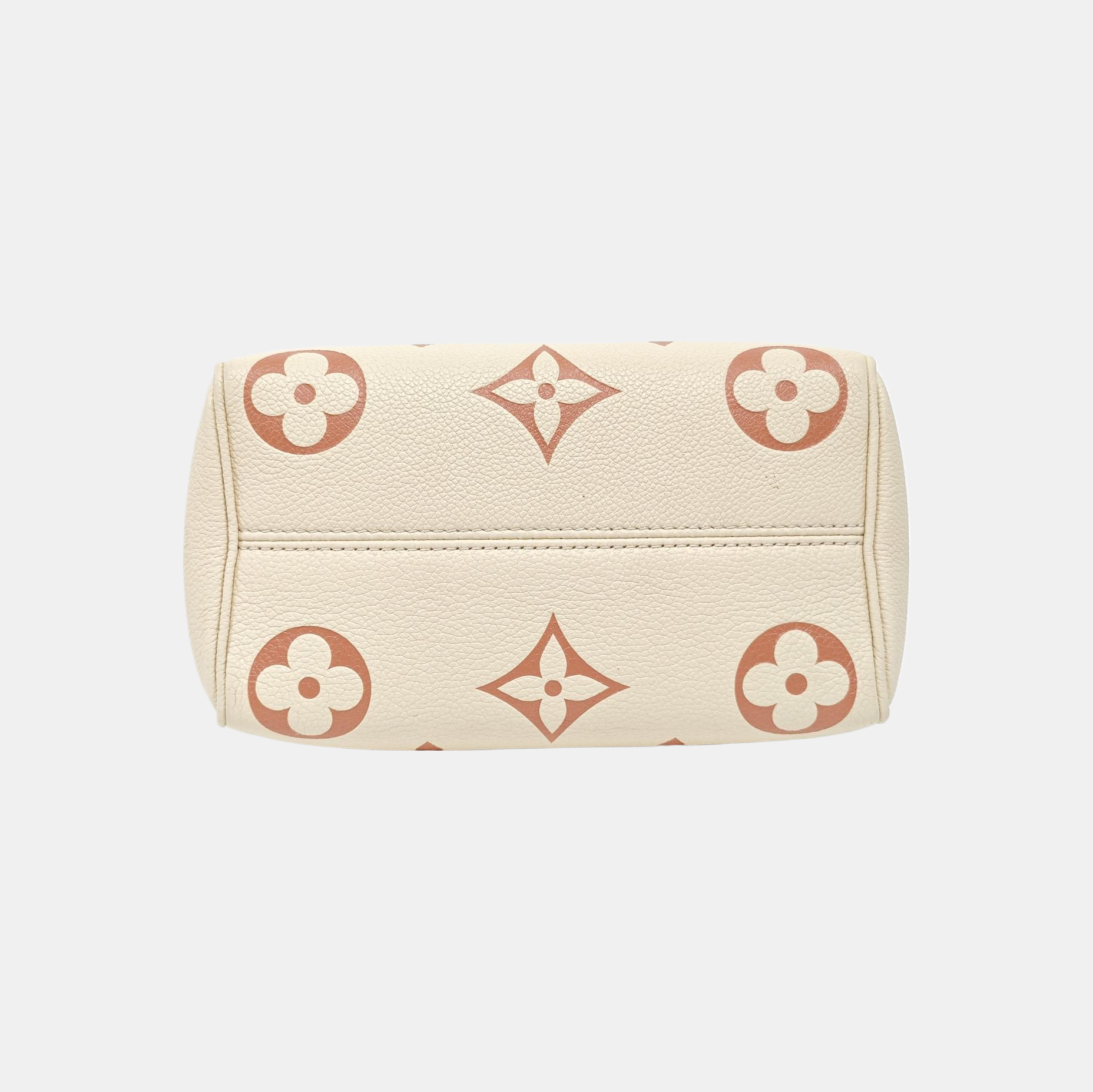 SPEEDY 20 Monogram Calfskin Beige