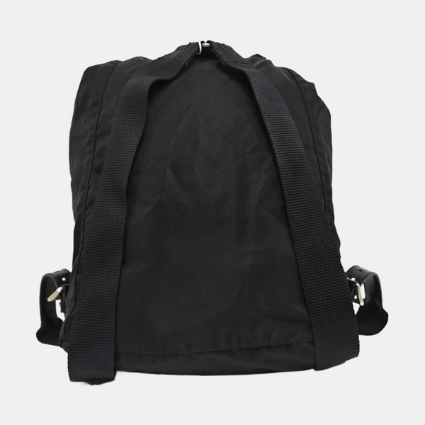 Nylon Backpack Black