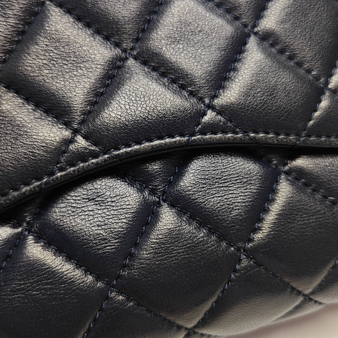 CLASSIC FLAP Mini Quilted Lambskin Blue