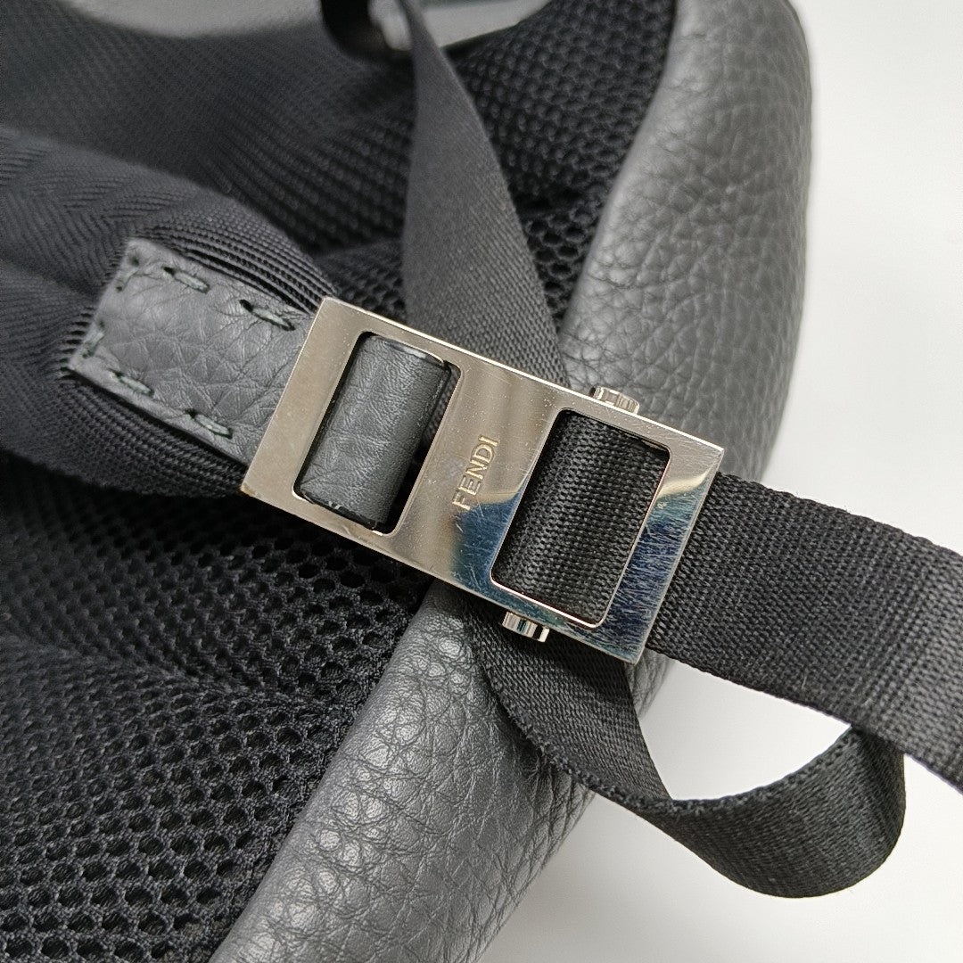 Calfskin Backpack Gray