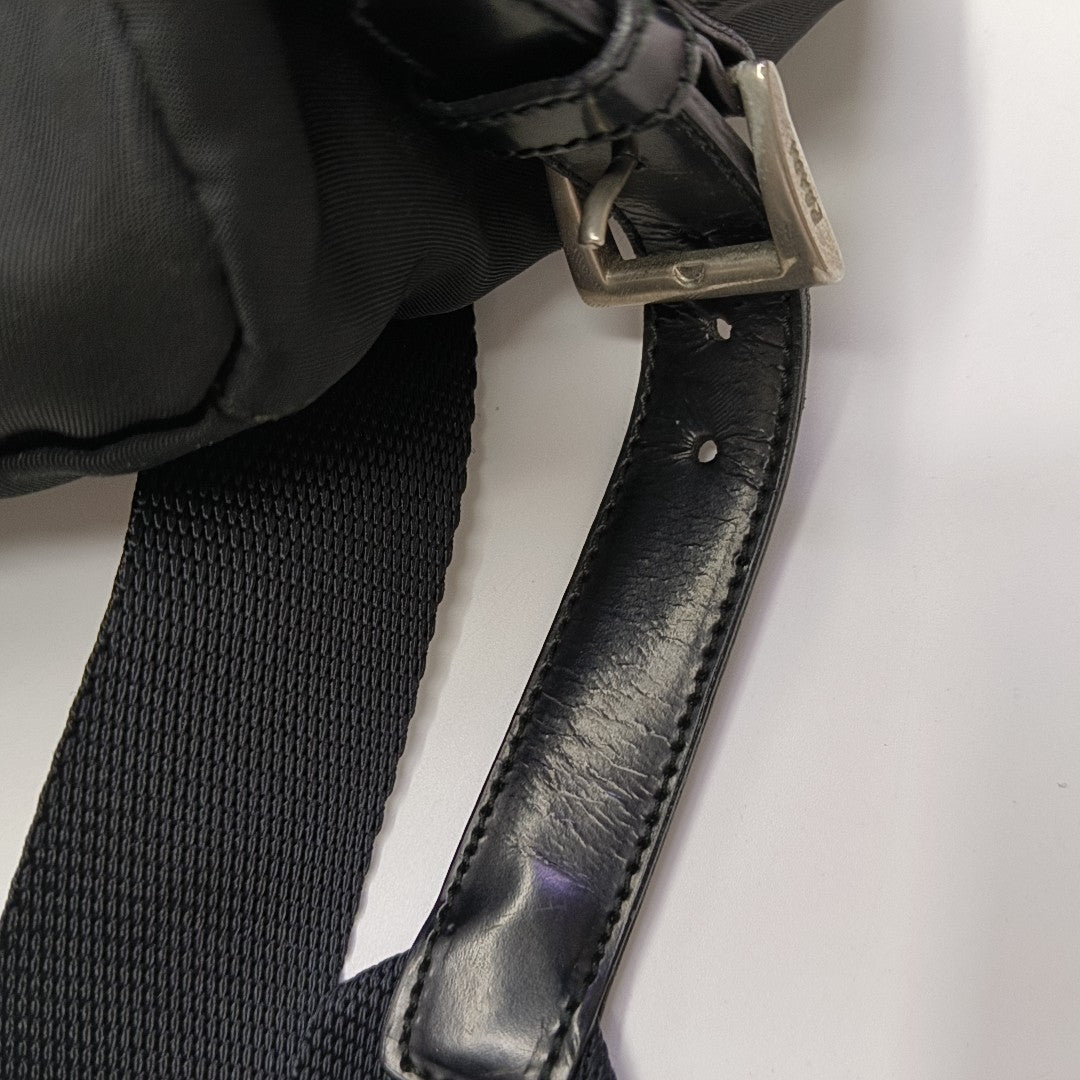Nylon Backpack Black