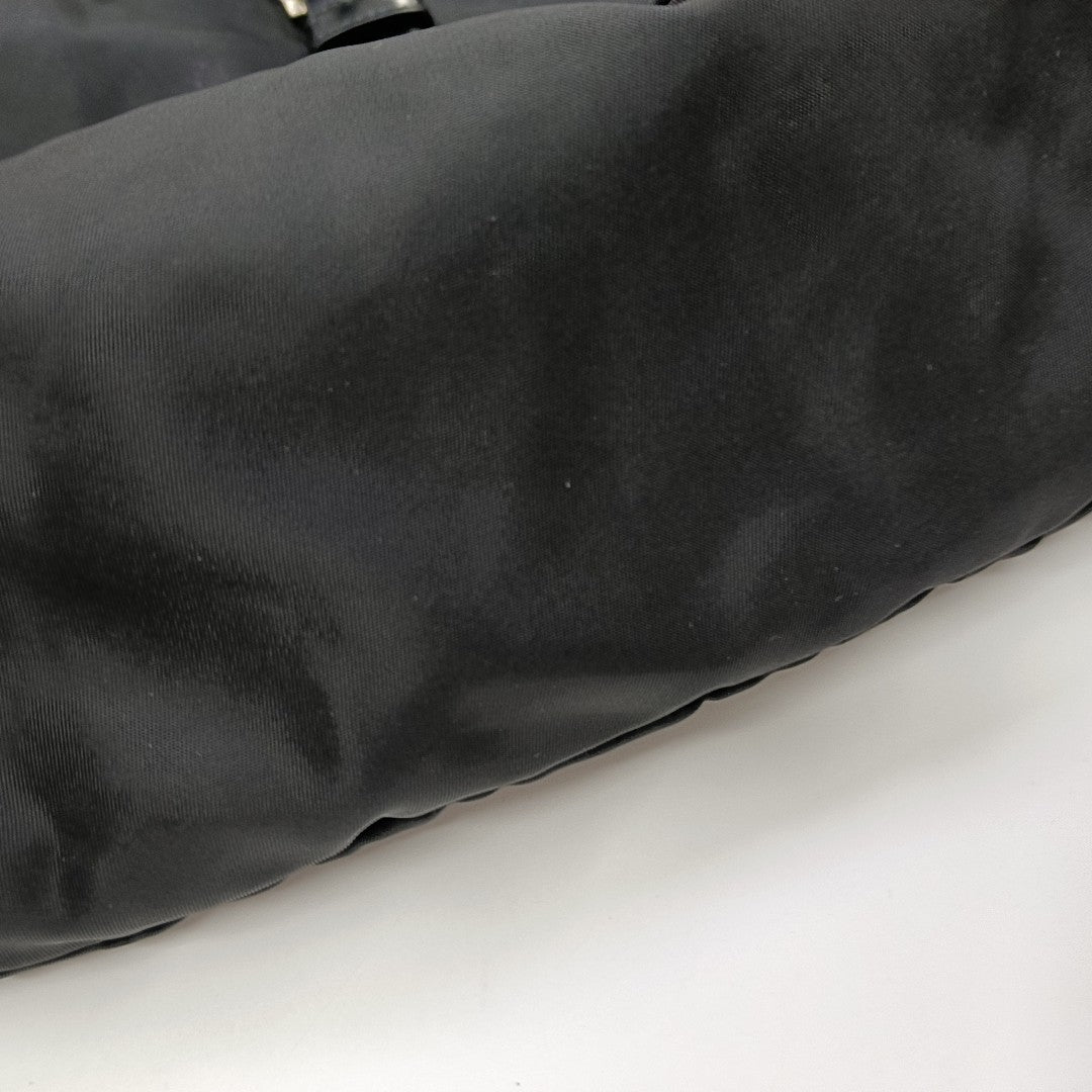 Nylon Backpack Black