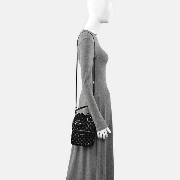 Nylon Bucket Bag Black