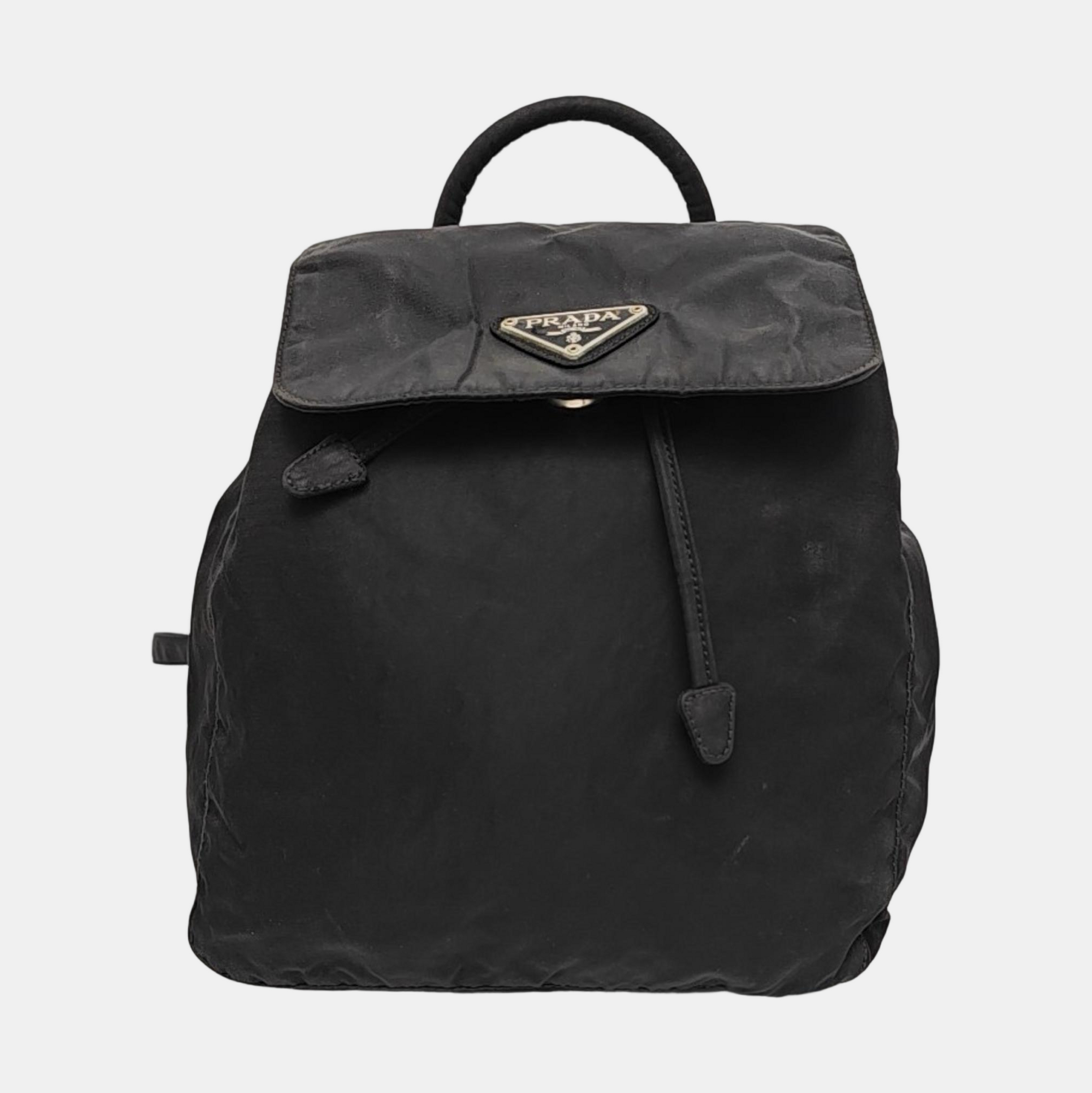 Nylon Backpack Black