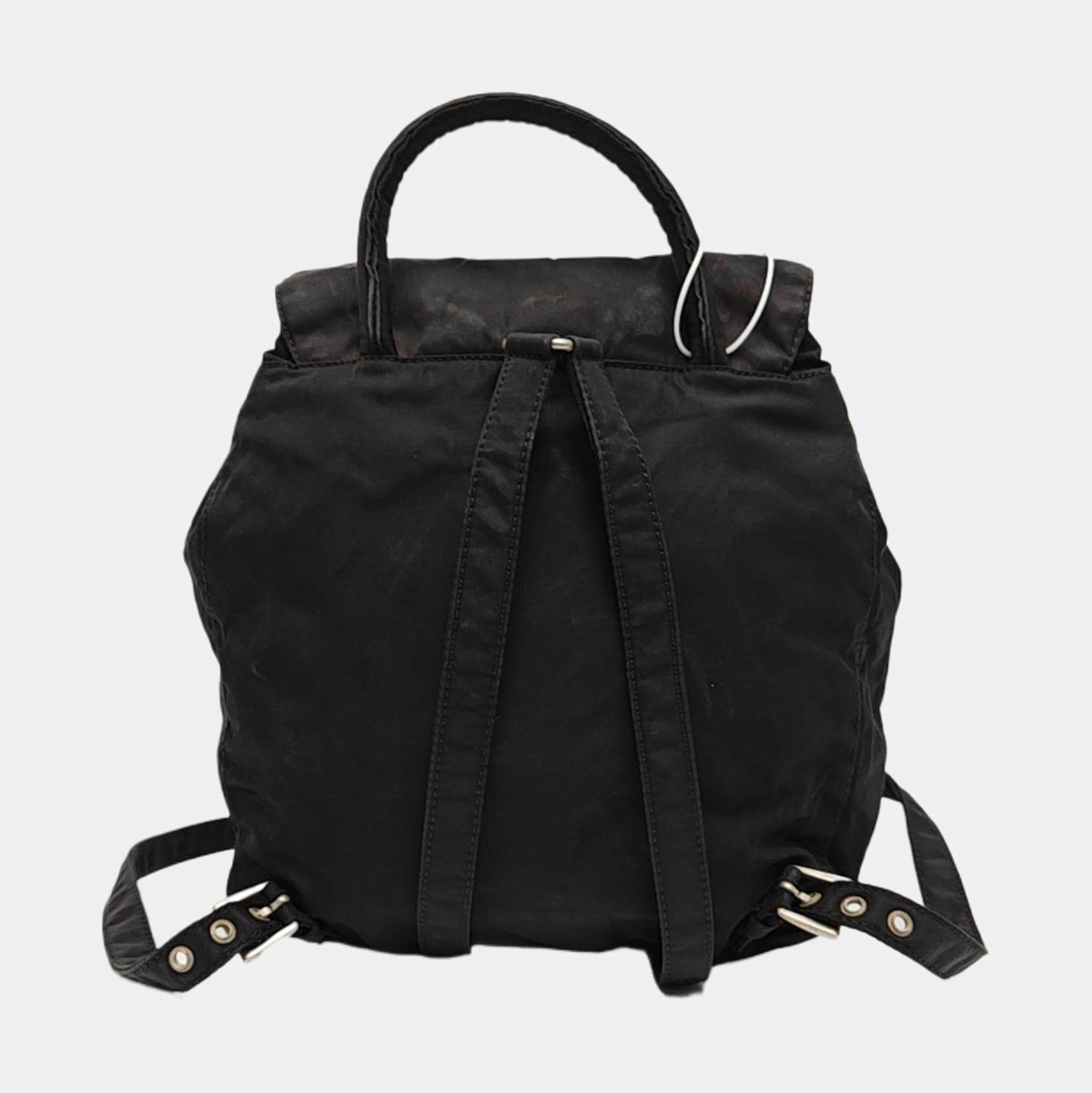Nylon Backpack Black