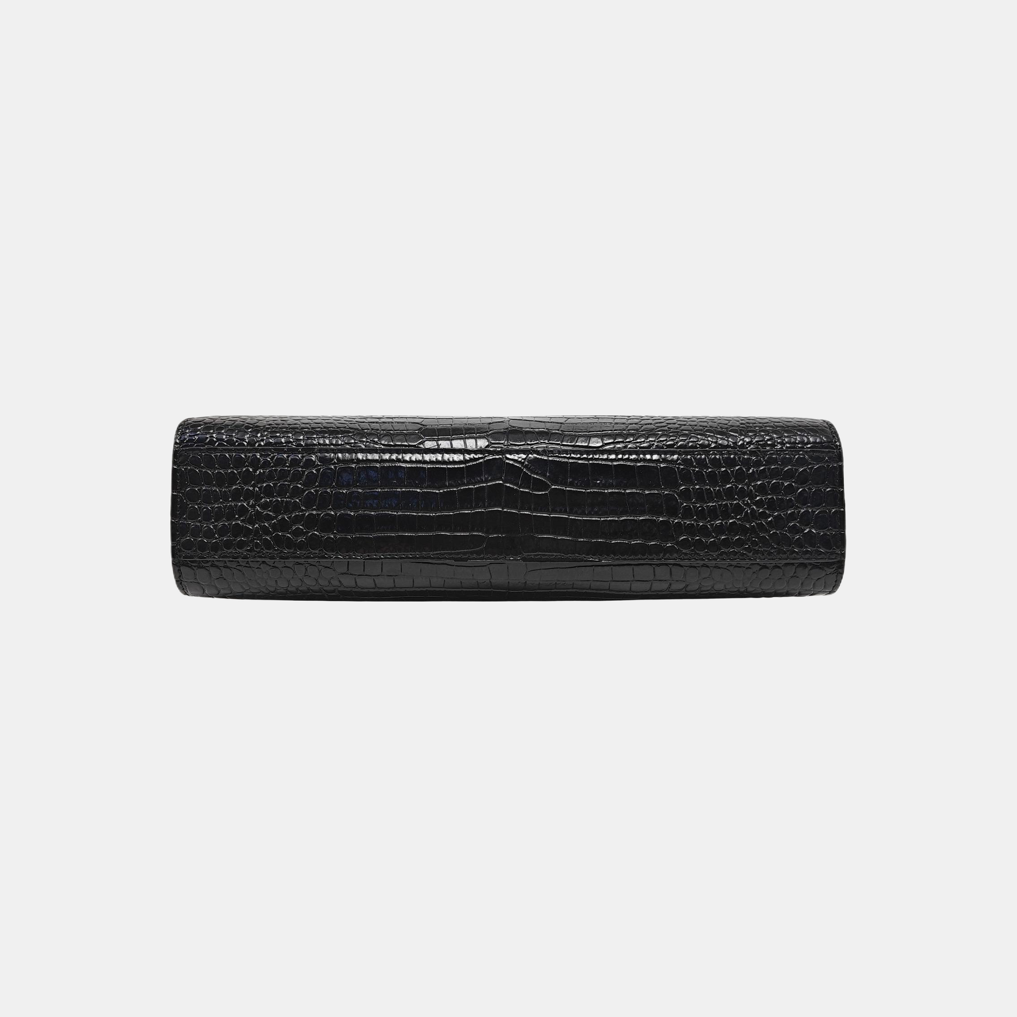 MANHATTAN Medium Calfskin Black