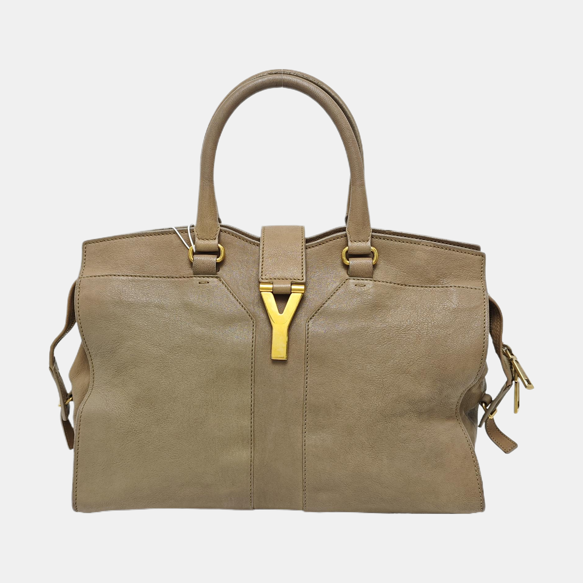 CHYC Y LIGNE Medium Calfskin Gray