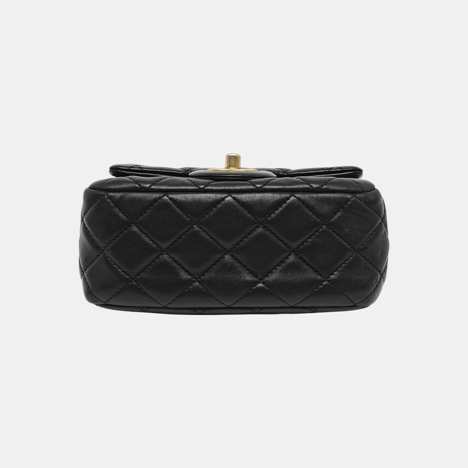 CLASSIC FLAP Mini Quilted Lambskin Black