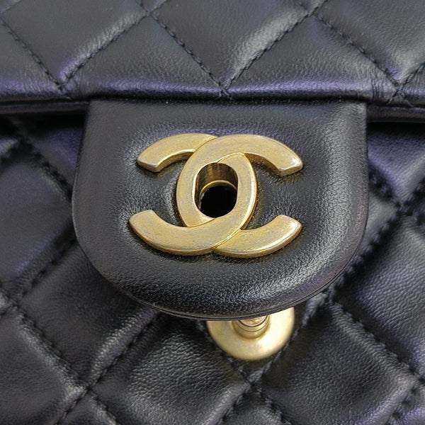 CLASSIC FLAP Mini Quilted Lambskin Black