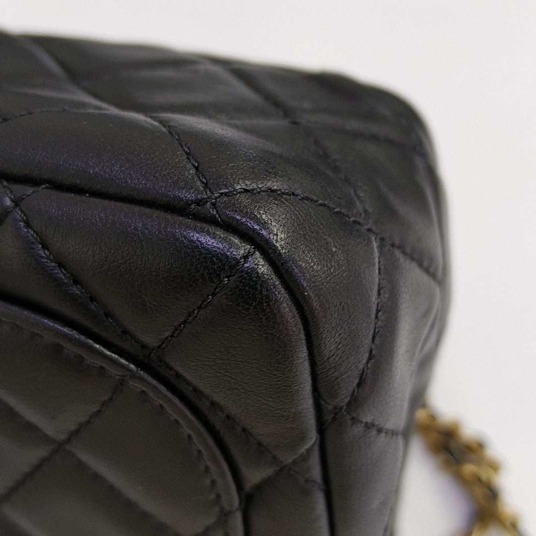 CLASSIC FLAP Mini Quilted Lambskin Black