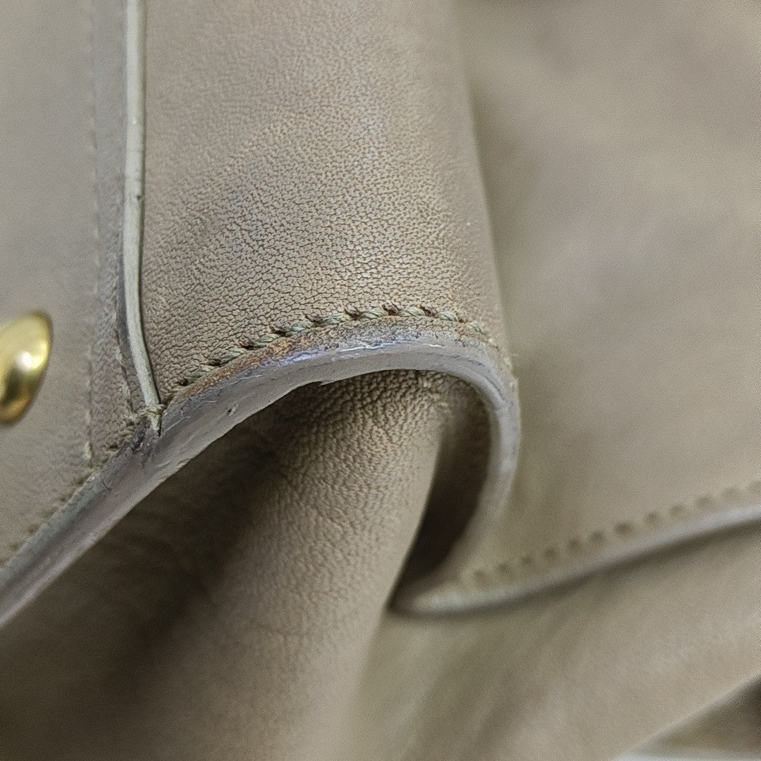 CHYC Y LIGNE Medium Calfskin Gray