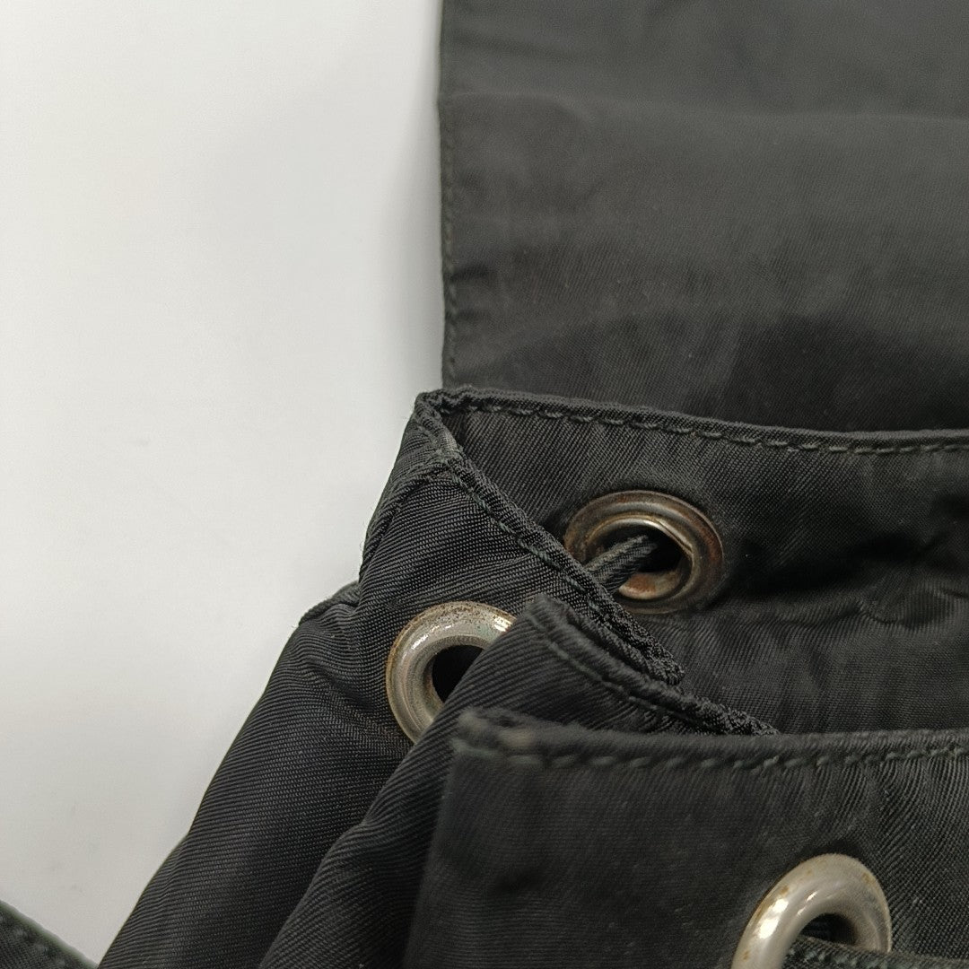 Nylon Backpack Black