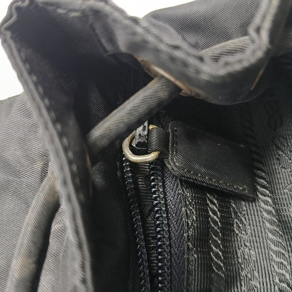 Nylon Backpack Black
