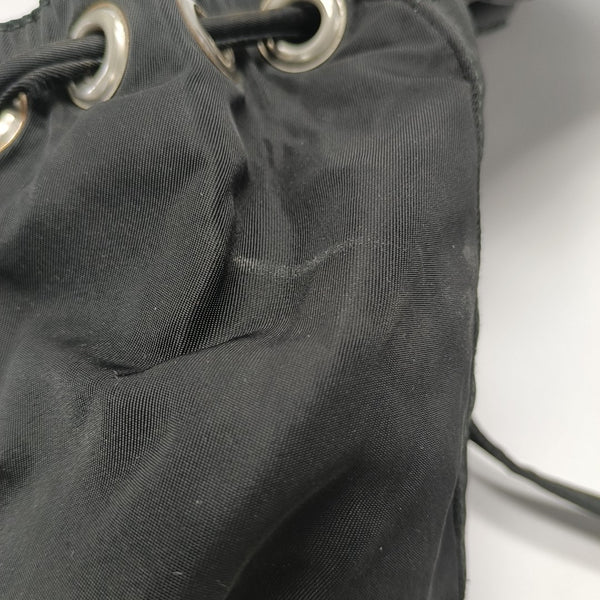 Nylon Backpack Black
