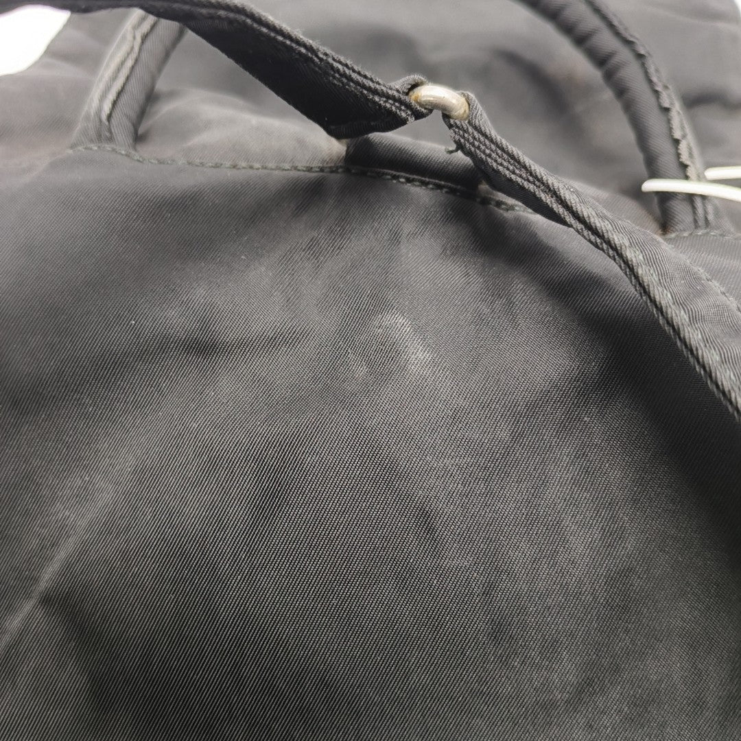 Nylon Backpack Black
