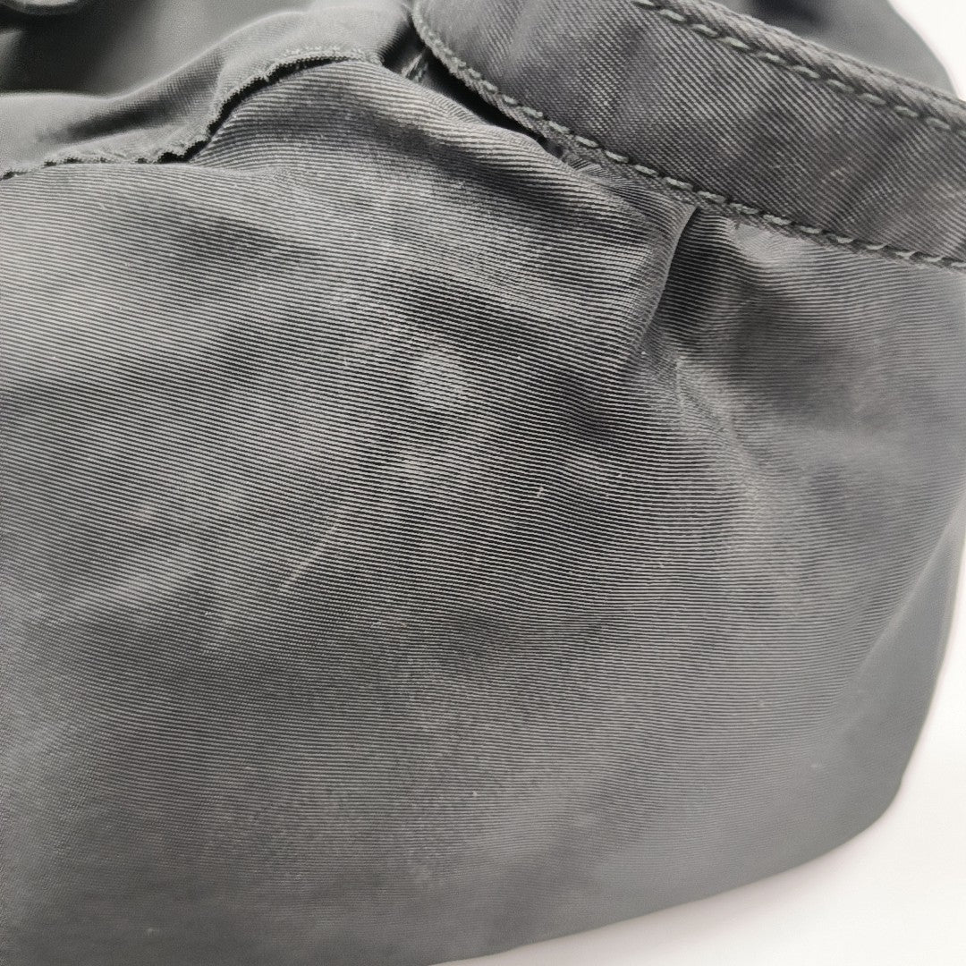 Nylon Backpack Black