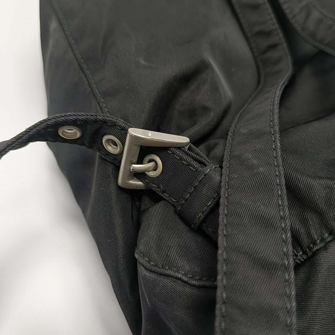 Nylon Backpack Black