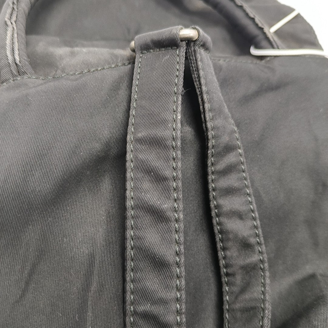 Nylon Backpack Black