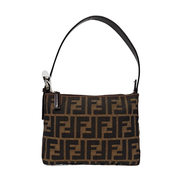 Canvas Shoulder Bag Brown