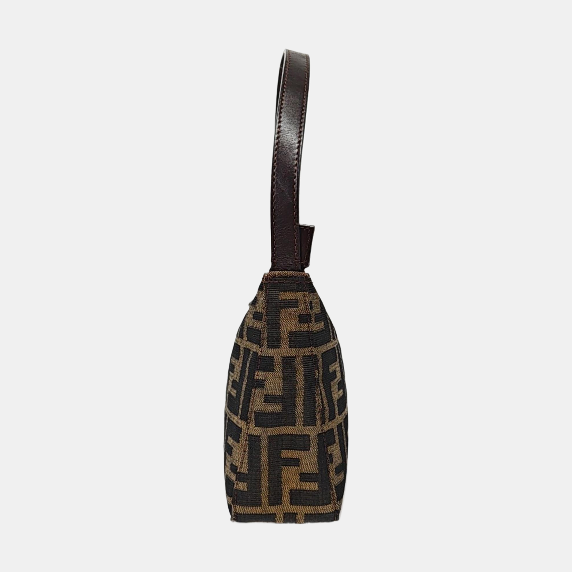 Canvas Shoulder Bag Brown