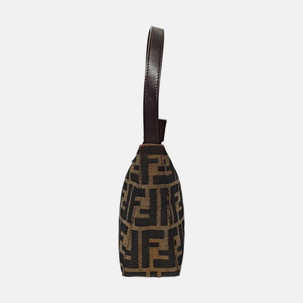 Canvas Shoulder Bag Brown