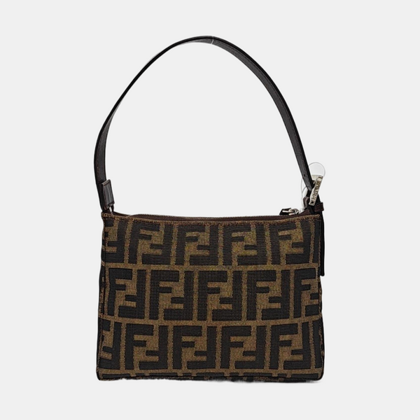 Canvas Shoulder Bag Brown