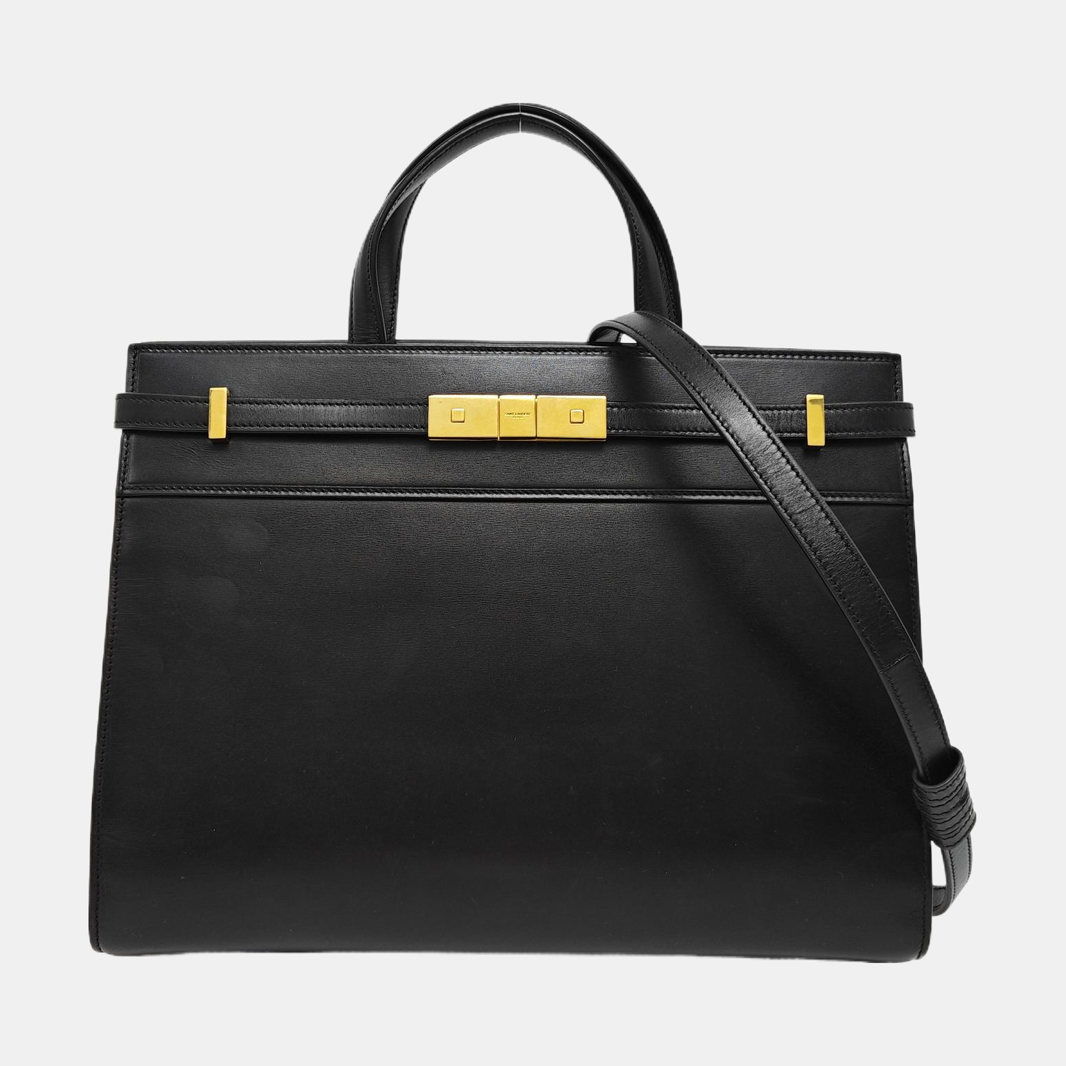 MANHATTAN Small Calfskin Black