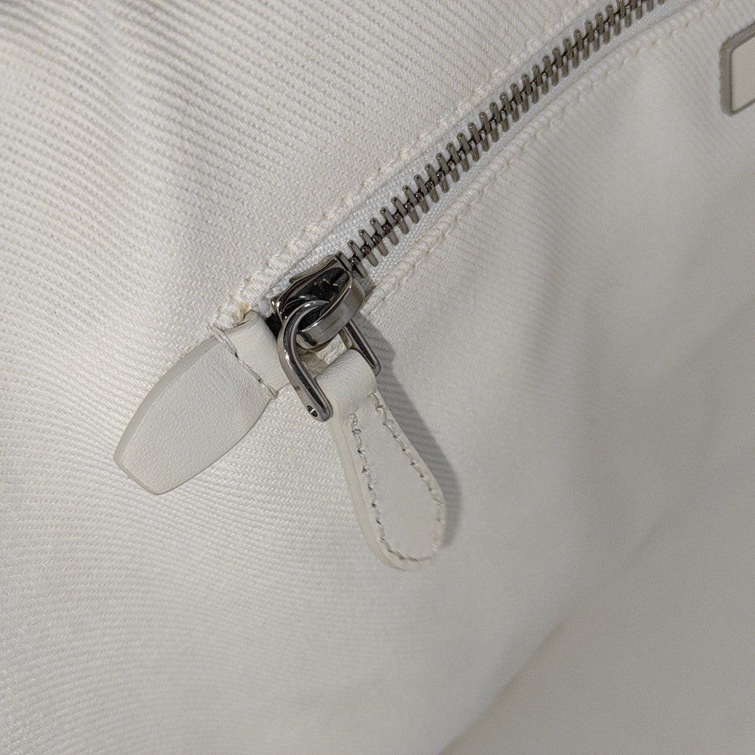 Fabric Tote Bag White