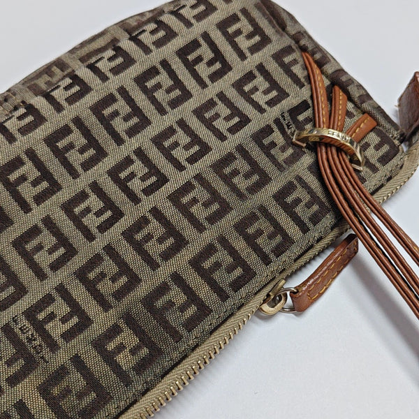 Canvas Top Handle Bag Brown