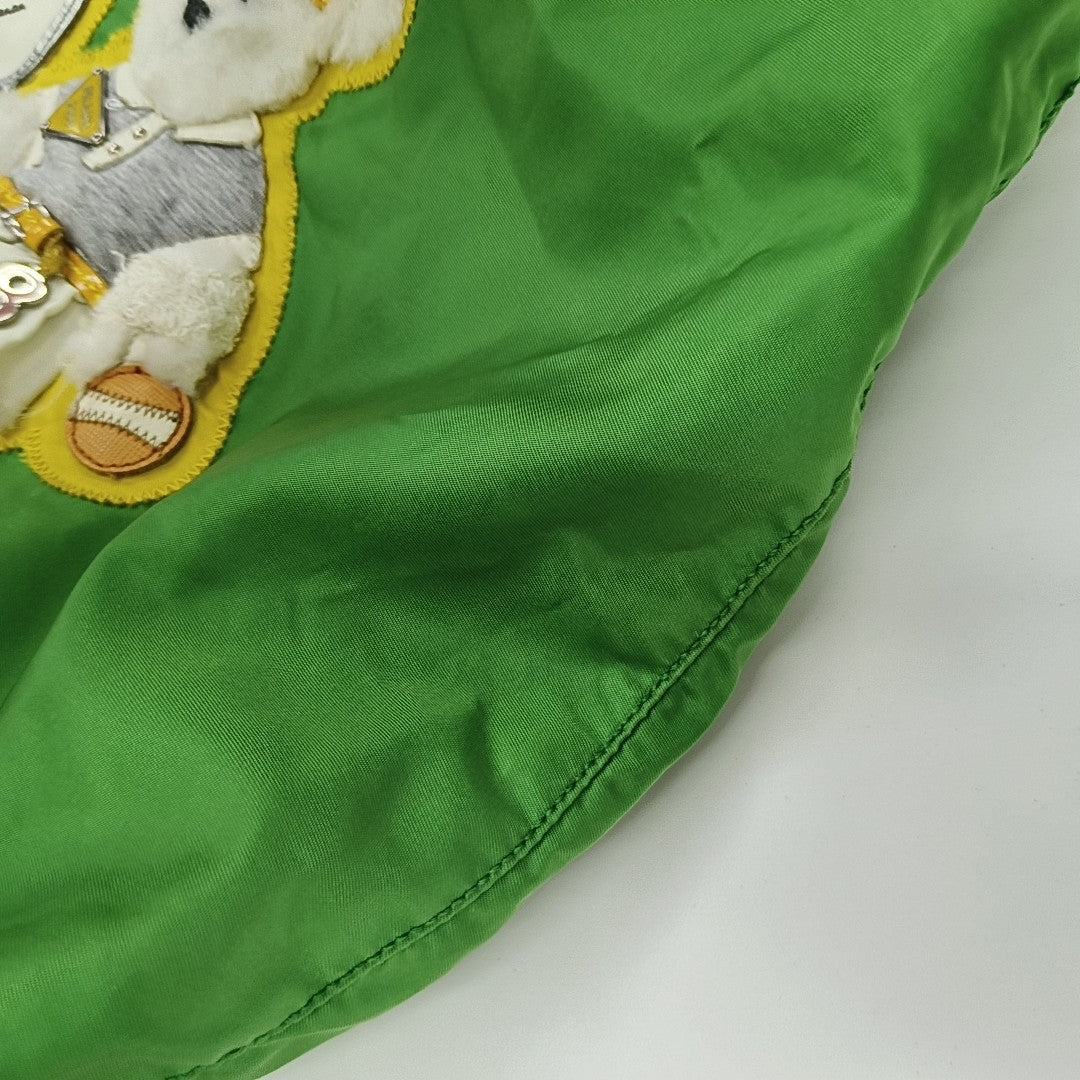 Nylon Tote Bag Green