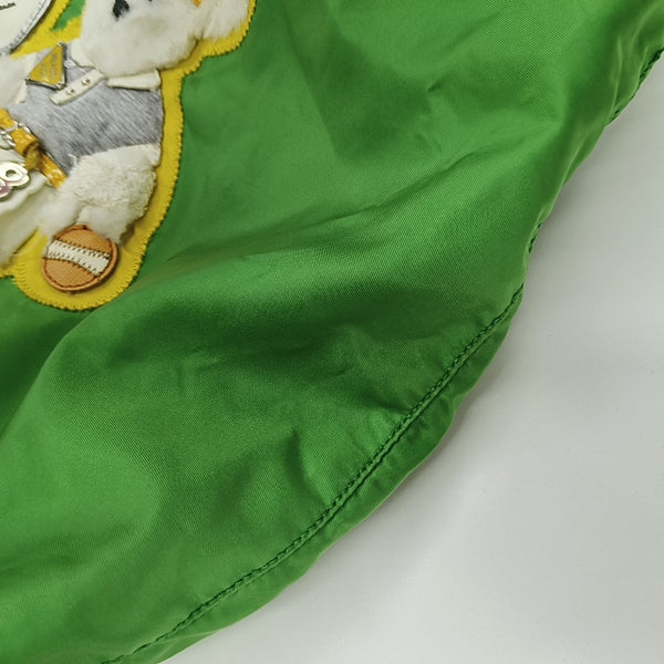 Nylon Tote Bag Green