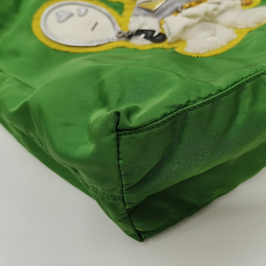 Nylon Tote Bag Green