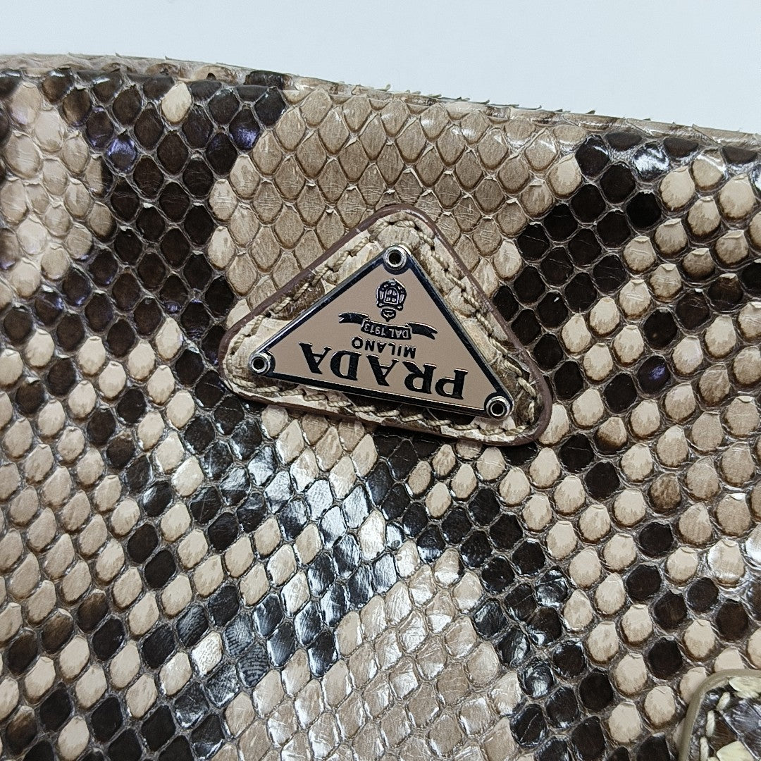 Python Shoulder Bag Multicolor