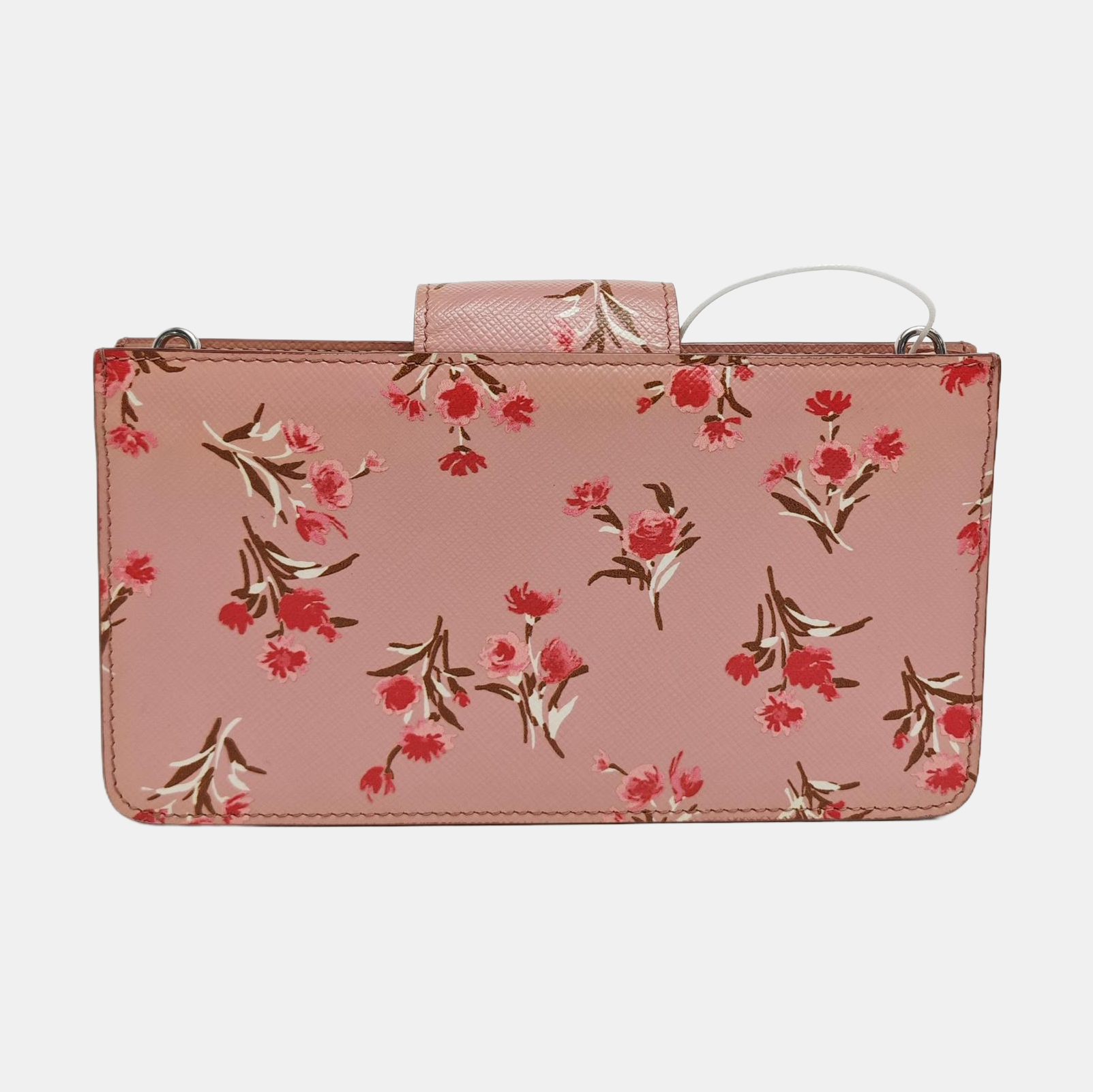 Saffiano Calfskin Shoulder Bag Pink