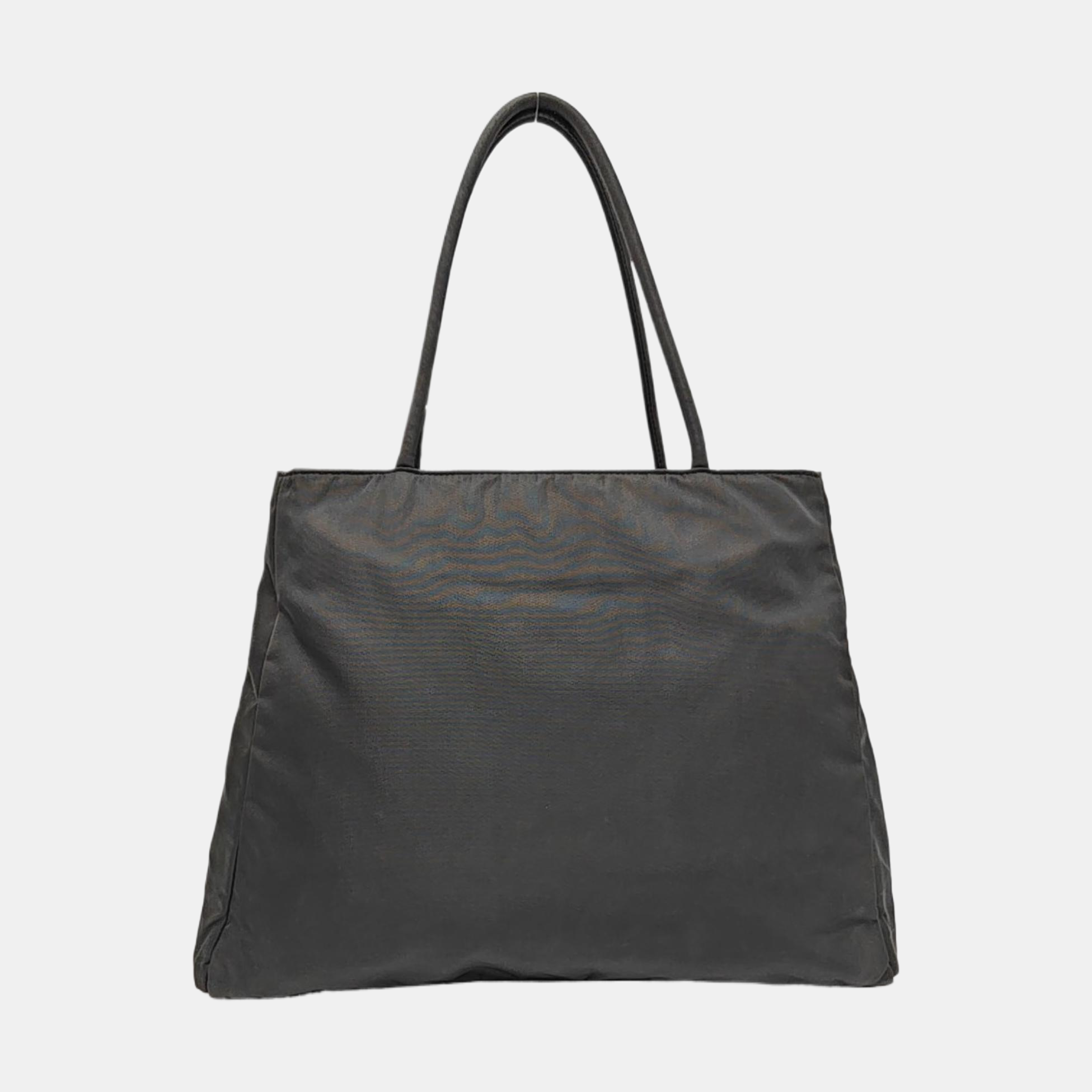 Nylon Top Handle Bag Green