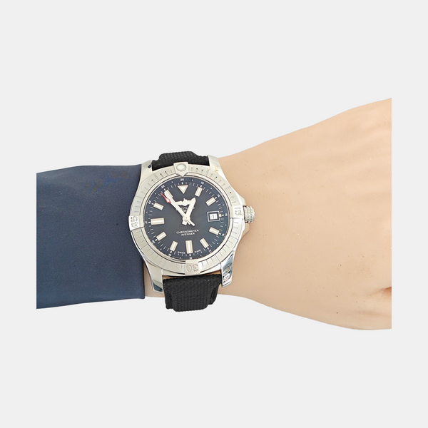 Avenger 43mm Black Automatic Watch