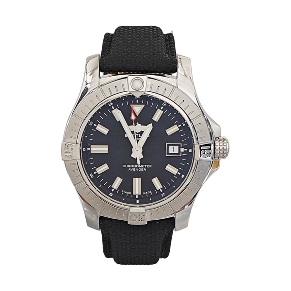 Avenger 43mm Black Automatic Watch
