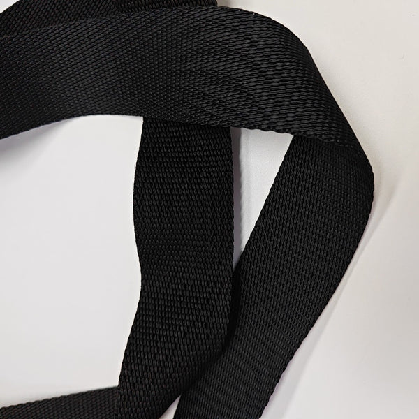 Nylon Top Handle Bag Black