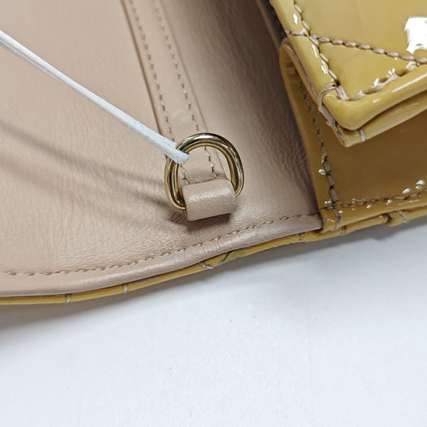 Rendez-Vous Cannage Patent Leather Yellow