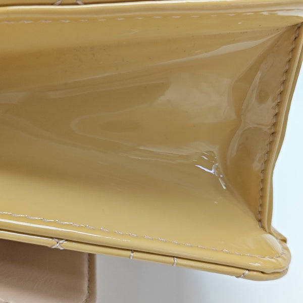 Rendez-Vous Cannage Patent Leather Yellow