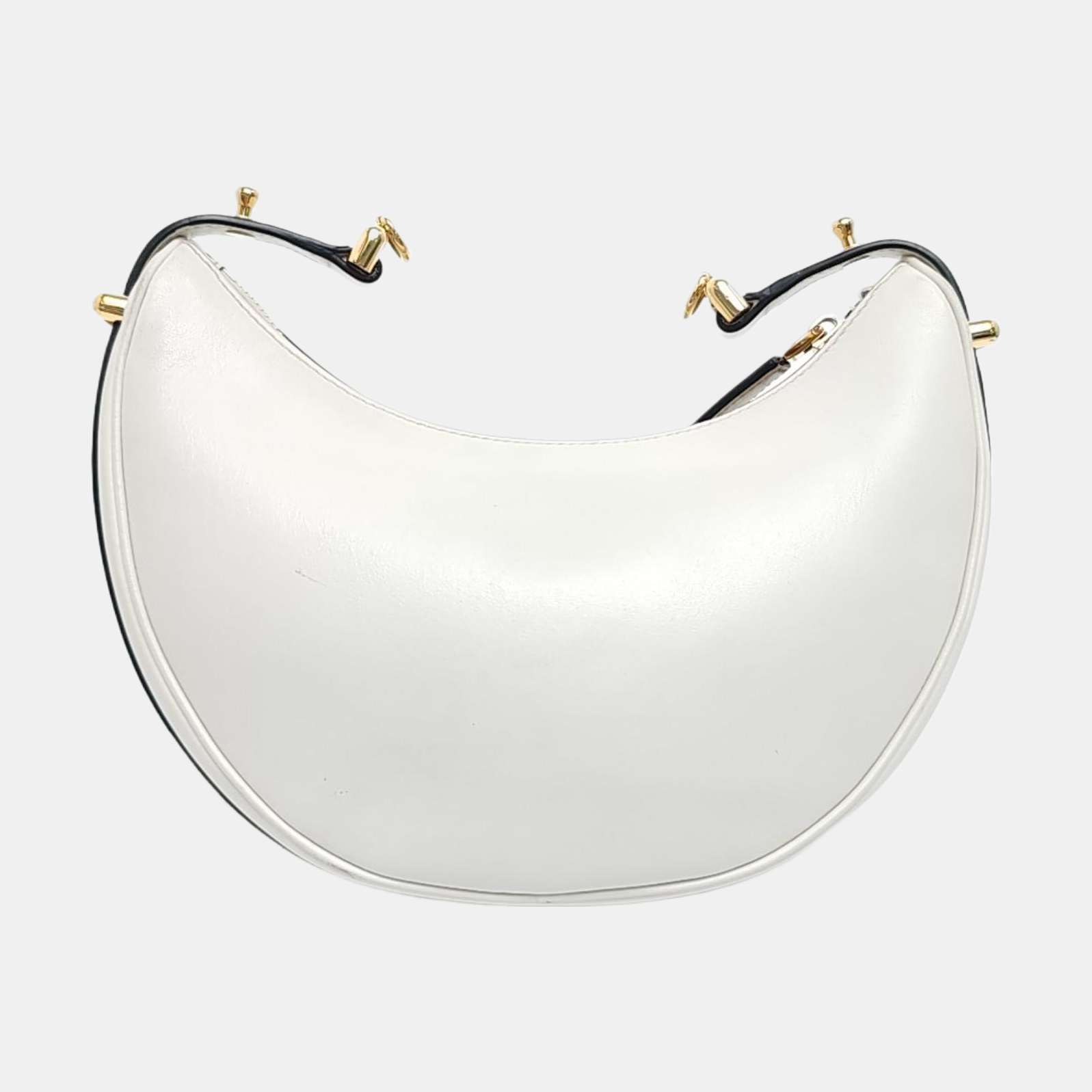 Calfskin Shoulder Bag White